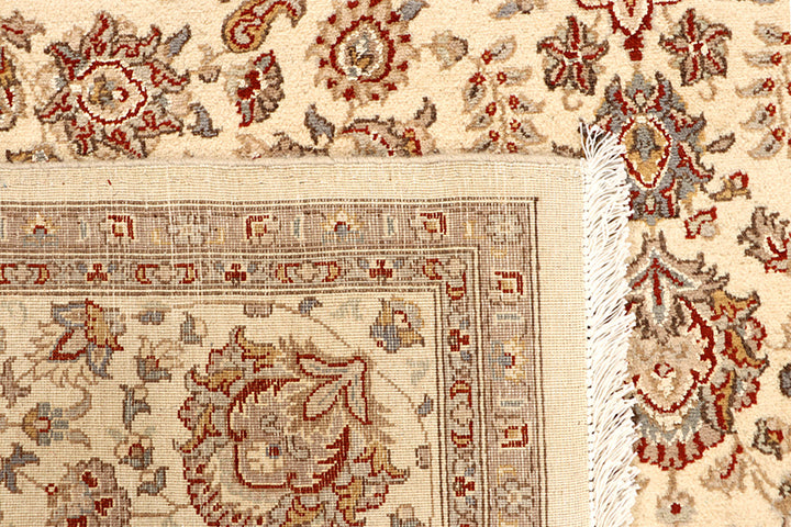 Blanched Almond Kirman 6' 7 x 9' 10 - No. 68399 - ALRUG Rug Store