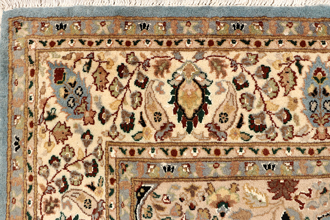 Light Slate Grey Tree of Life 6' 1 x 9' 5 - No. 68400 - ALRUG Rug Store