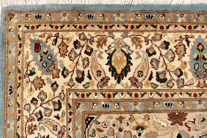 Light Slate Grey Tree of Life 6' 1 x 9' 5 - No. 68400 - ALRUG Rug Store