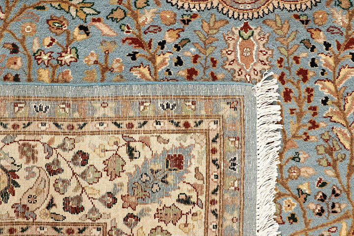 Light Slate Grey Tree of Life 6' 1 x 9' 5 - No. 68400 - ALRUG Rug Store