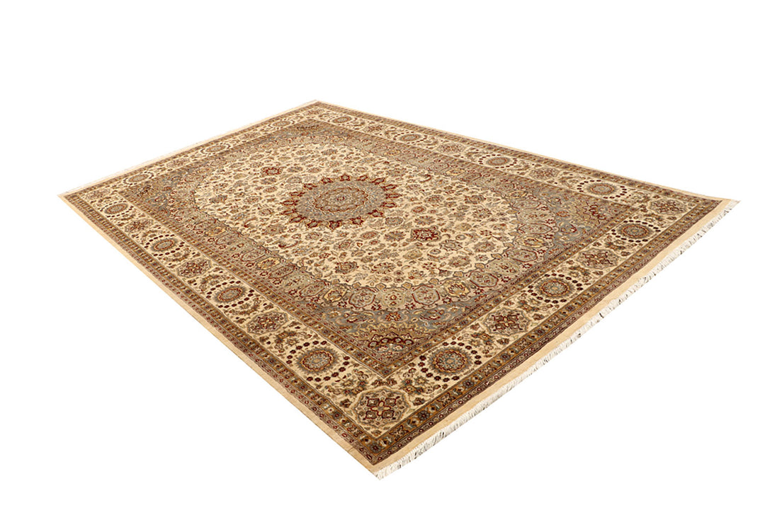 Blanched Almond Isfahan 6'  5" x 9'  10" - No. QA81456