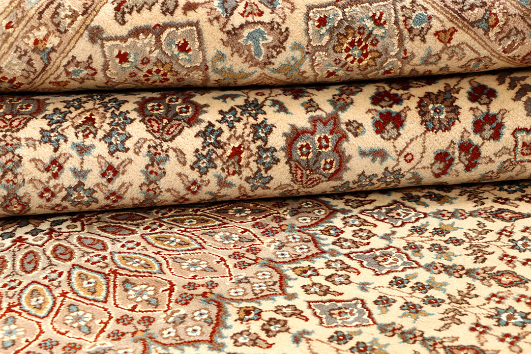 Blanched Almond Gombud 6' 7 x 9' 8 - No. 68403 - ALRUG Rug Store