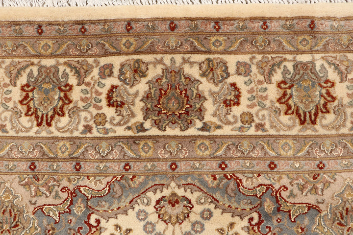 Blanched Almond Kirman 6'  8" x 10'  7" - No. QA73371