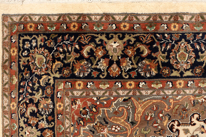 Blanched Almond Kashan 6' x 9' 1 - No. 68406 - ALRUG Rug Store