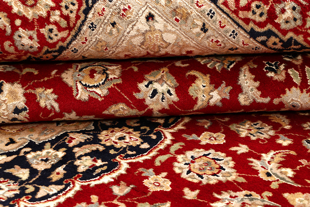 Firebrick Isfahan 6'  7" x 9'  7" - No. QA61519