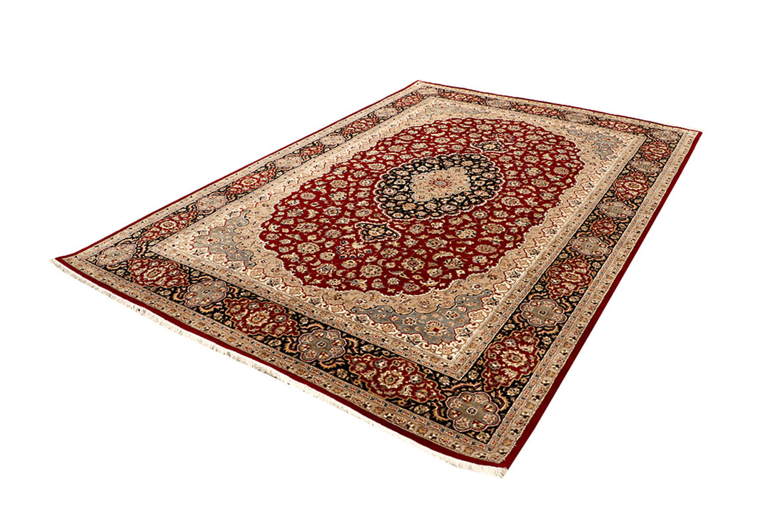 Firebrick Isfahan 6'  7" x 9'  7" - No. QA61519