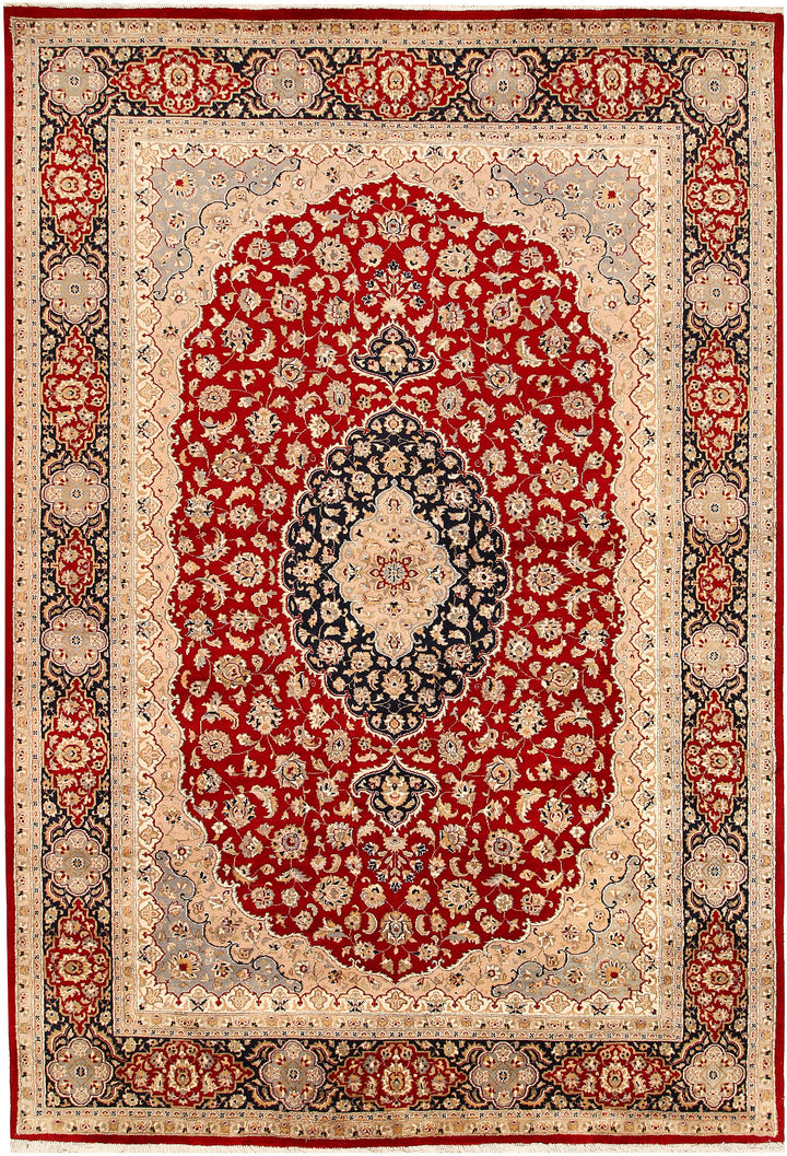 Firebrick Isfahan 6' 7 x 9' 7 - No. 68409 - ALRUG Rug Store