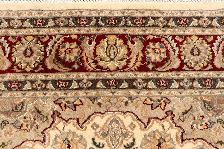 Blanched Almond Isfahan 6' 1 x 9' 9 - No. 68412 - ALRUG Rug Store