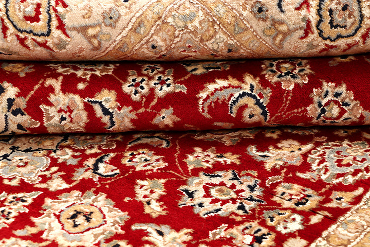 Firebrick Kashan 6' 6 x 9' 6 - No. 68413 - ALRUG Rug Store