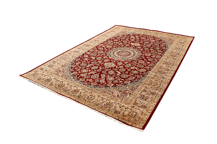 Firebrick Kashan 6' 6 x 9' 6 - No. 68413 - ALRUG Rug Store