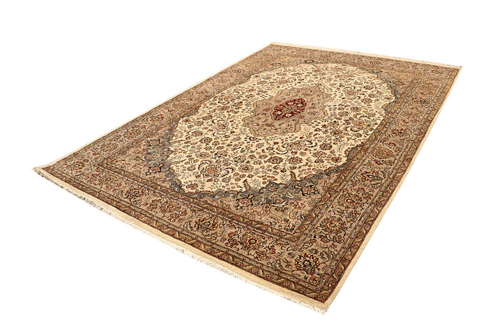 Blanched Almond Isfahan 6'  8" x 9'  9" - No. QA95747