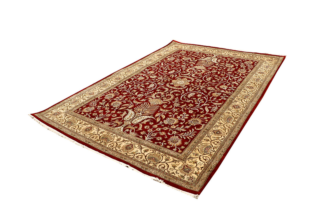 Firebrick Mahal 6' 5 x 9' 7 - No. 68415 - ALRUG Rug Store