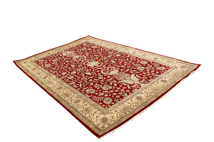 Firebrick Mahal 6' 5 x 9' 7 - No. 68415 - ALRUG Rug Store