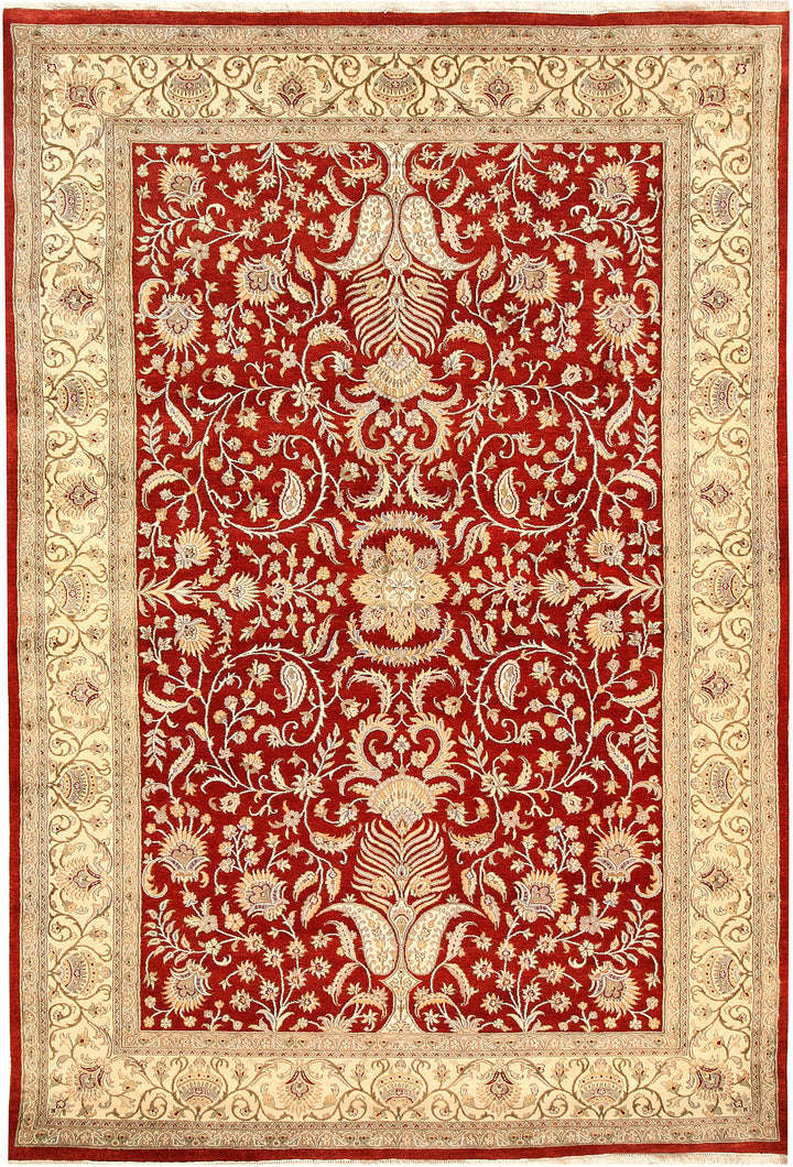 Firebrick Mahal 6'  5" x 9'  7" - No. QA36814