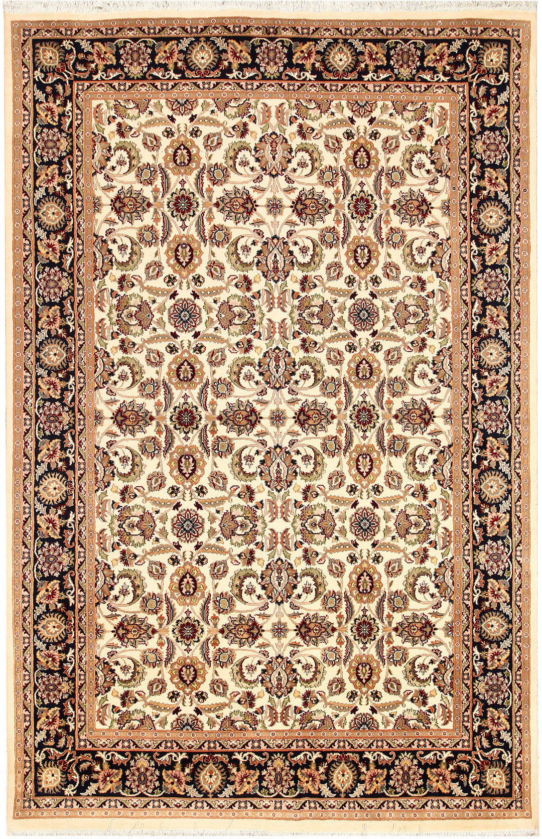 Cornsilk Mahal 6' x 9' 3 - No. 68416 - ALRUG Rug Store