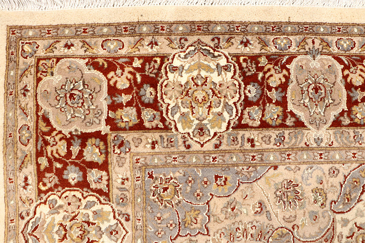 Blanched Almond Isfahan 6'  8" x 9'  9" - No. QA25500