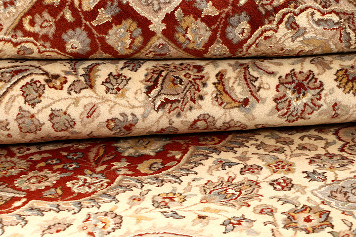 Blanched Almond Isfahan 6'  8" x 9'  9" - No. QA25500