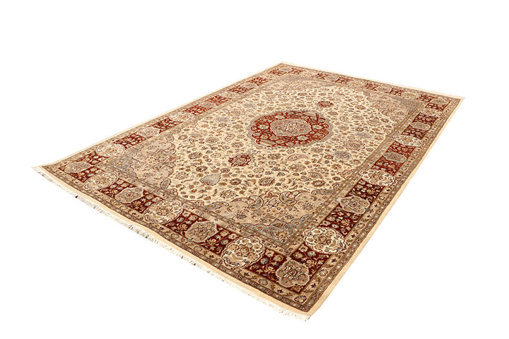 Blanched Almond Isfahan 6'  8" x 9'  9" - No. QA25500