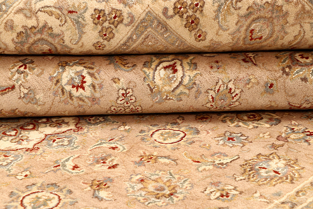 Burlywood Kashan 6' 6 x 9' 9 - No. 68419 - ALRUG Rug Store