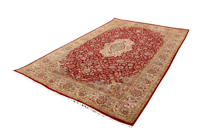 Firebrick Isfahan 6' 5 x 9' 10 - No. 68420 - ALRUG Rug Store