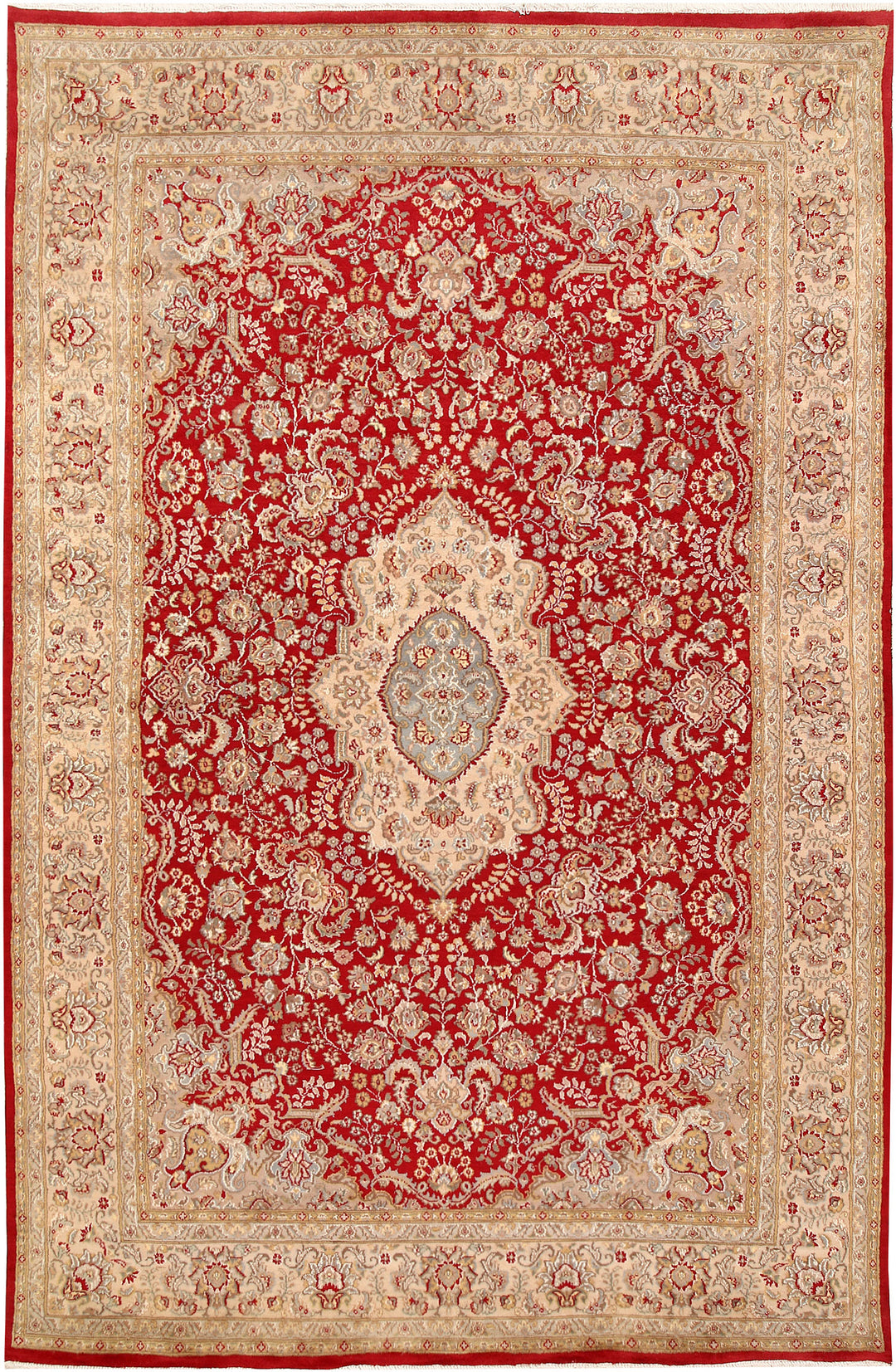 Firebrick Isfahan 6' 5 x 9' 10 - No. 68420 - ALRUG Rug Store