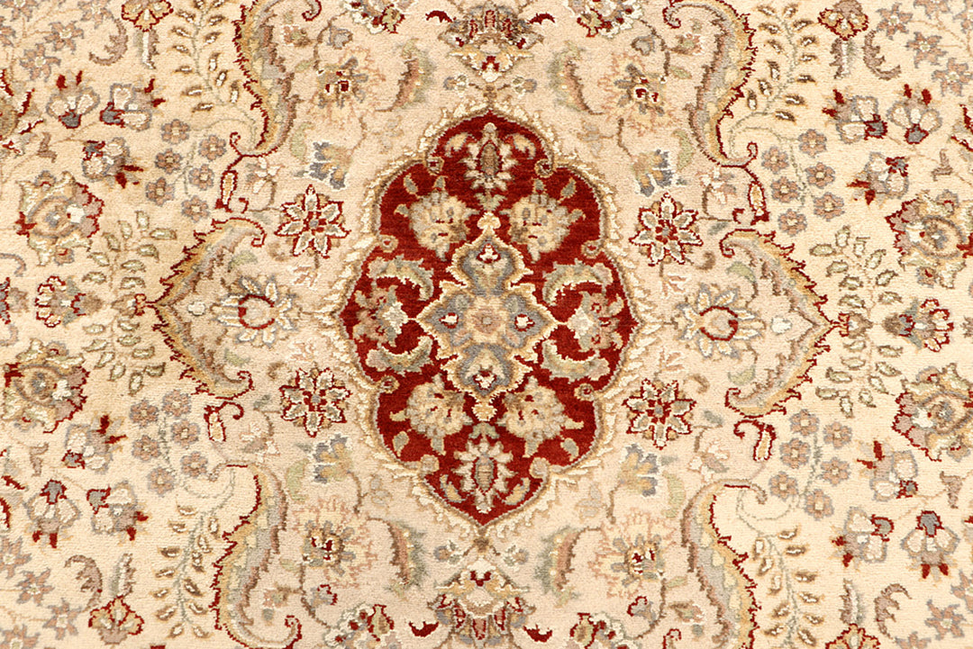 Blanched Almond Isfahan 6'  4" x 9'  5" - No. QA73388