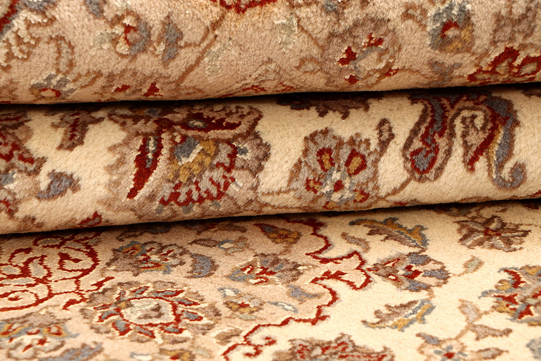 Bisque Isfahan 6'  7" x 9'  8" - No. QA40938