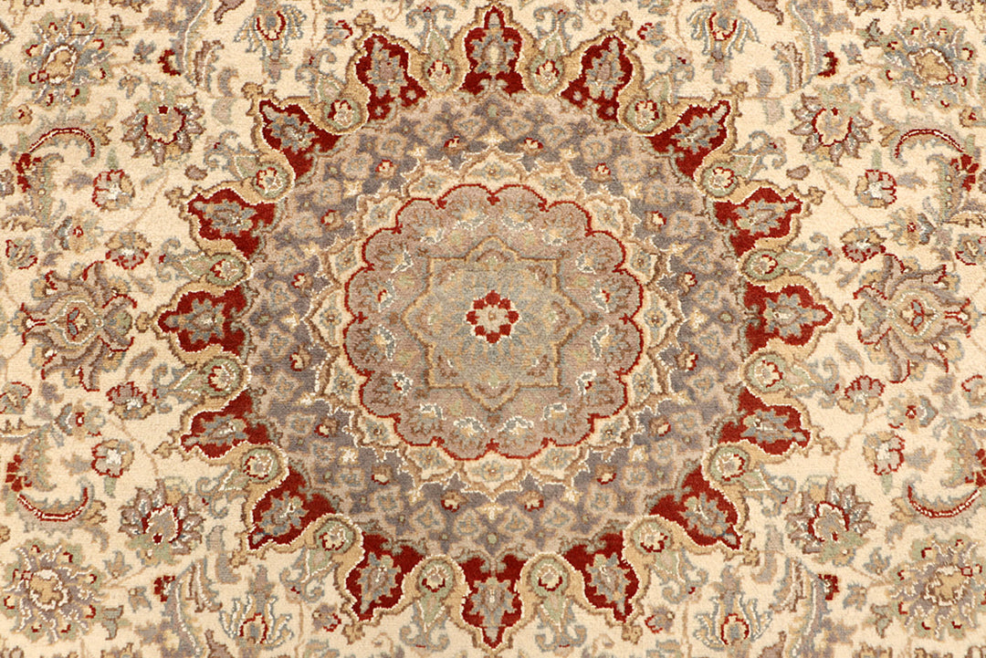 Bisque Isfahan 6'  6" x 9'  8" - No. QA35699