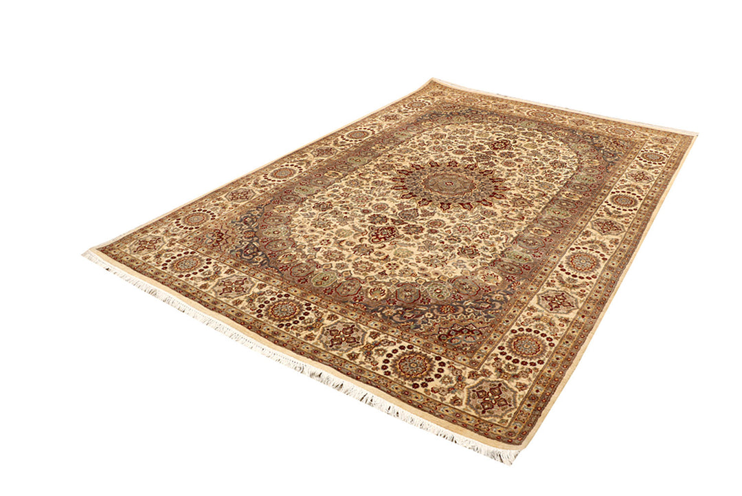 Bisque Isfahan 6'  6" x 9'  8" - No. QA35699