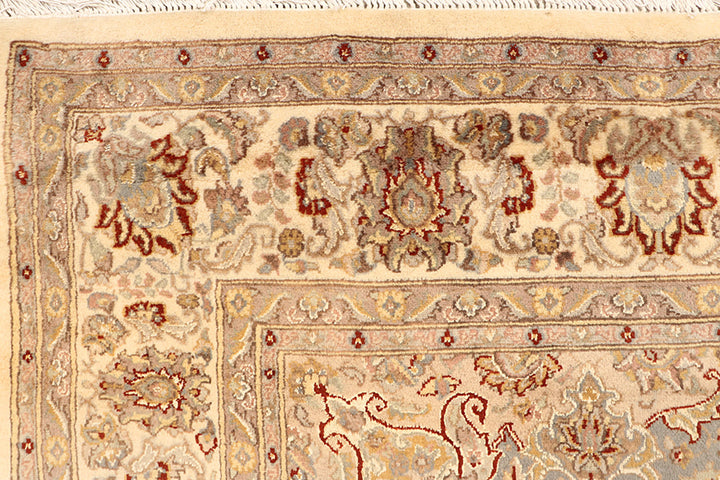 Bisque Isfahan 6' 8 x 9' 6 - No. 68429 - ALRUG Rug Store