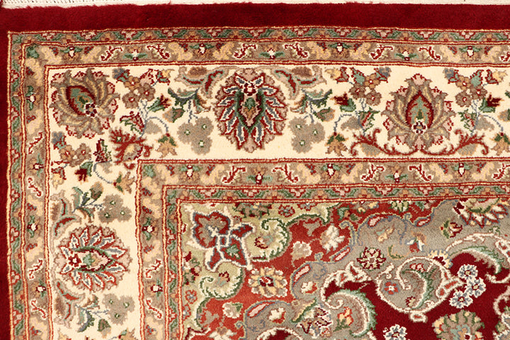 Dark Red Isfahan 6'  x" 9' " - No. QA16770