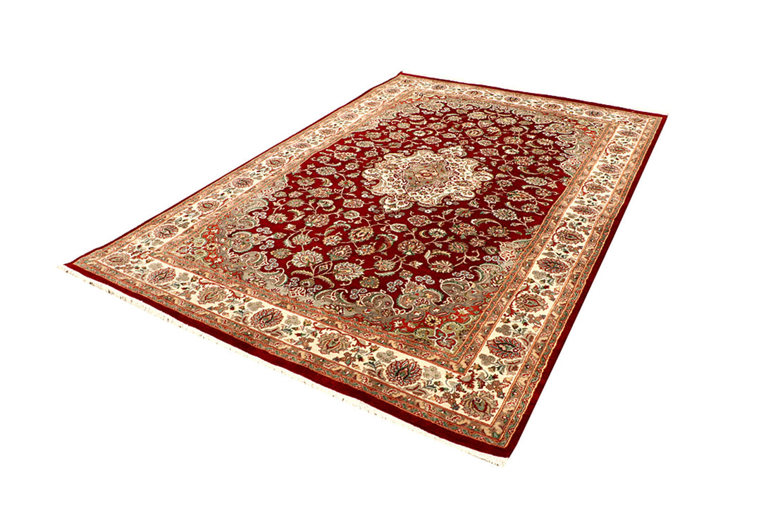 Dark Red Isfahan 6'  x" 9' " - No. QA16770