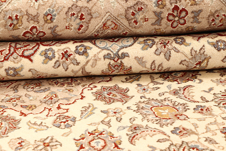 Bisque Isfahan 6'  7" x 9'  9" - No. QA80584