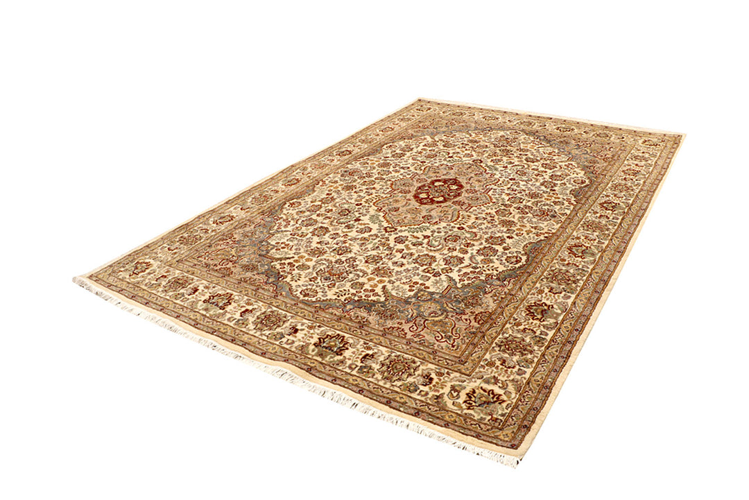 Bisque Isfahan 6'  6" x 9'  9" - No. QA30889
