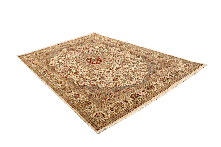 Bisque Isfahan 6'  6" x 9'  9" - No. QA30889