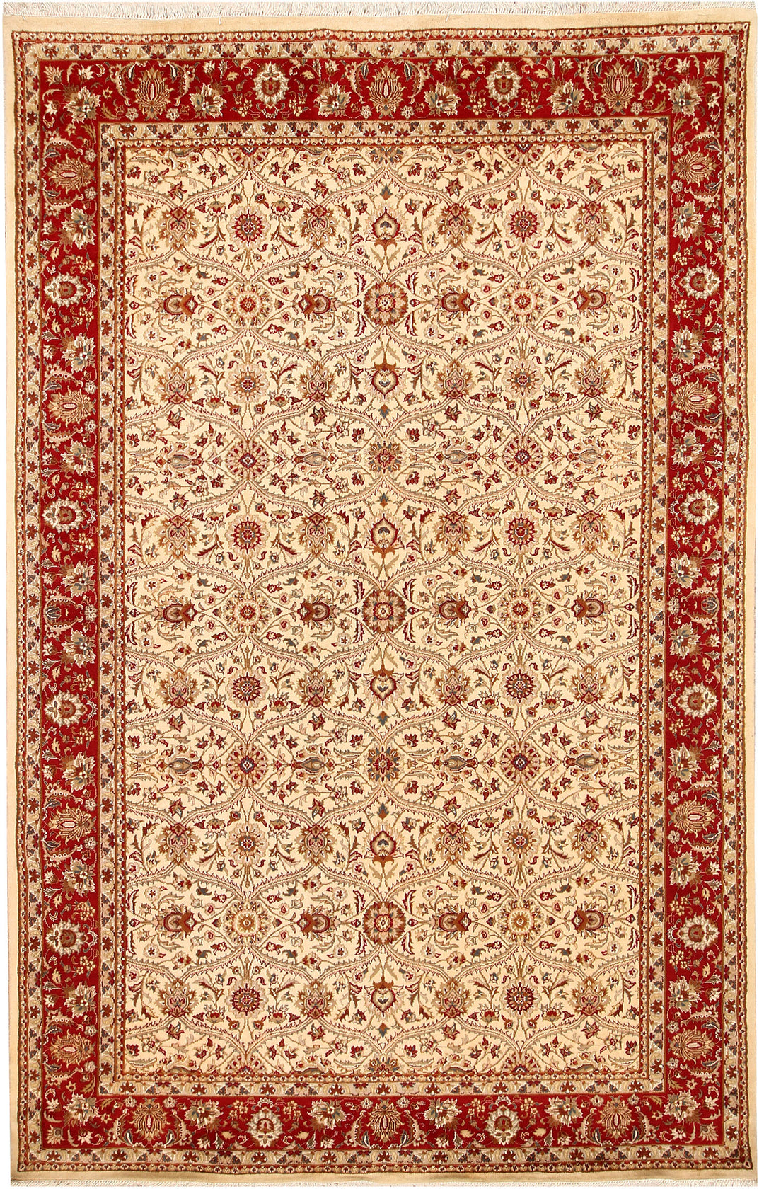 Blanched Almond Sultanabad 5' 10 x 9' 1 - No. 68433 - ALRUG Rug Store