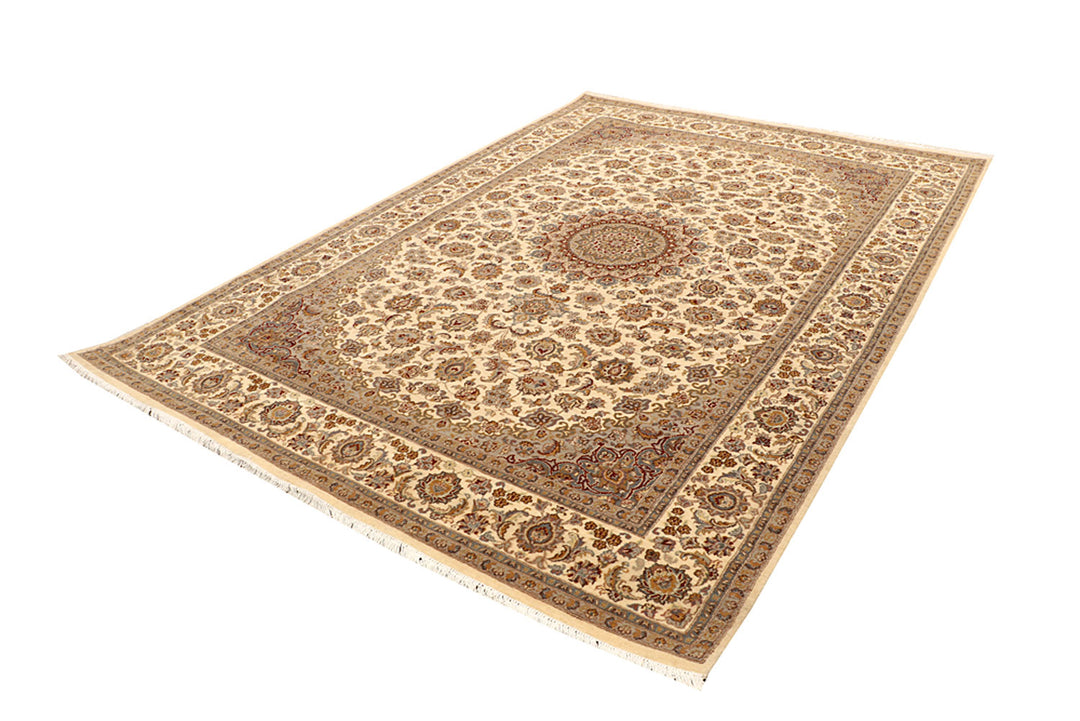 Blanched Almond Isfahan 6'  8" x 9'  9" - No. QA48736