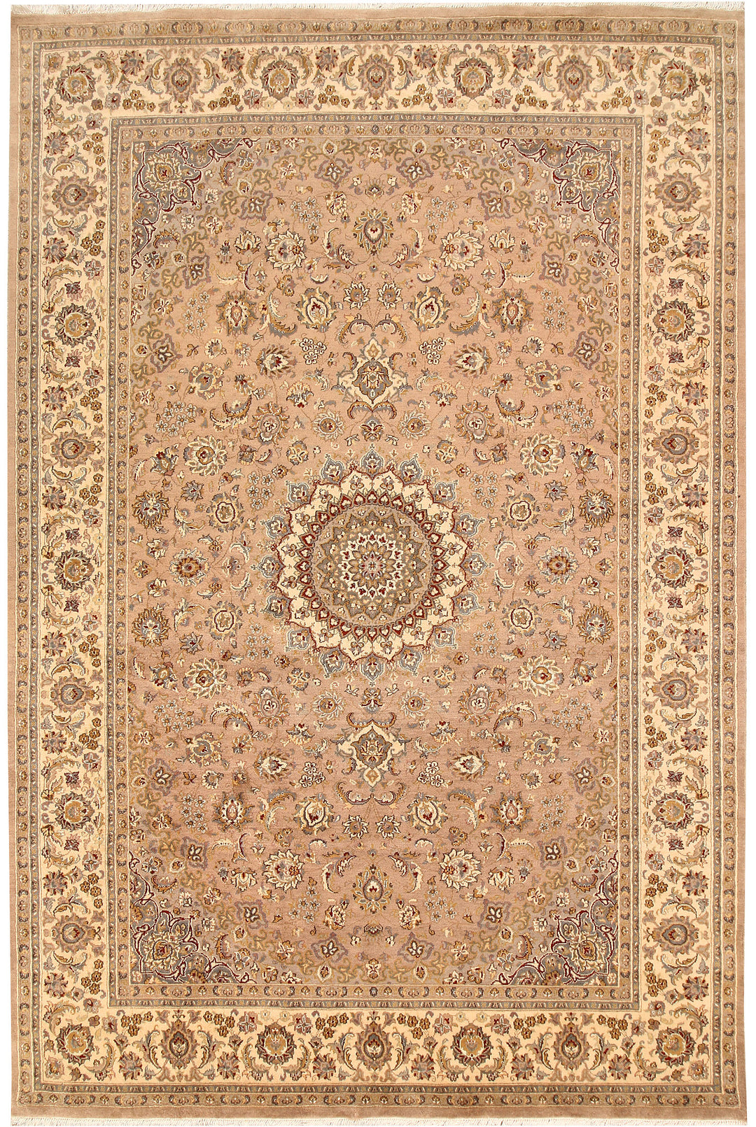 Burlywood Kashan 6' 7 x 9' 10 - No. 68440 - ALRUG Rug Store