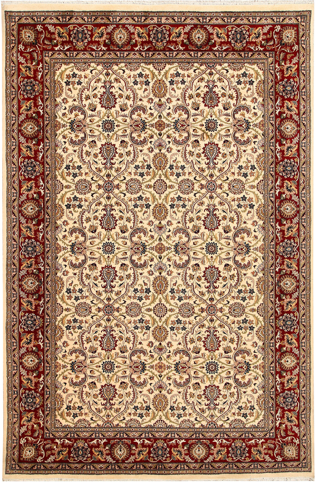 Cornsilk Mahal 6' 1 x 9' 1 - No. 68441 - ALRUG Rug Store