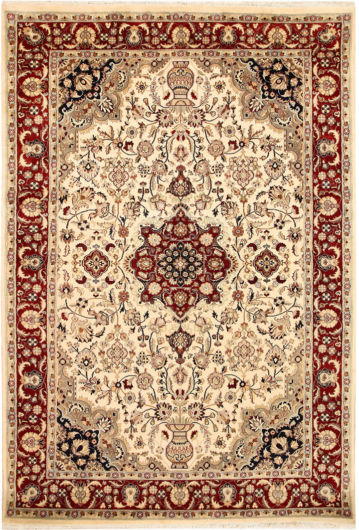 Blanched Almond Isfahan 6'  1" x 9'  2" - No. QA43561