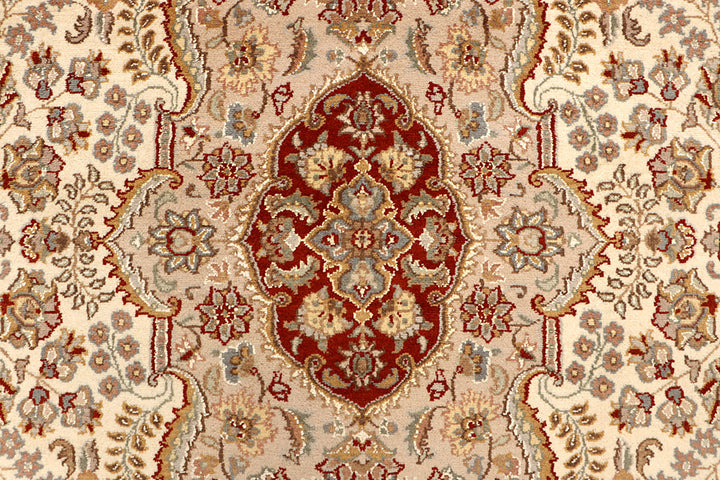 Navajo White Kirman 6'  8" x 10' " - No. QA95633