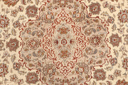 Blanched Almond Isfahan 6' 7 x 9' 9 - No. 68448 - ALRUG Rug Store