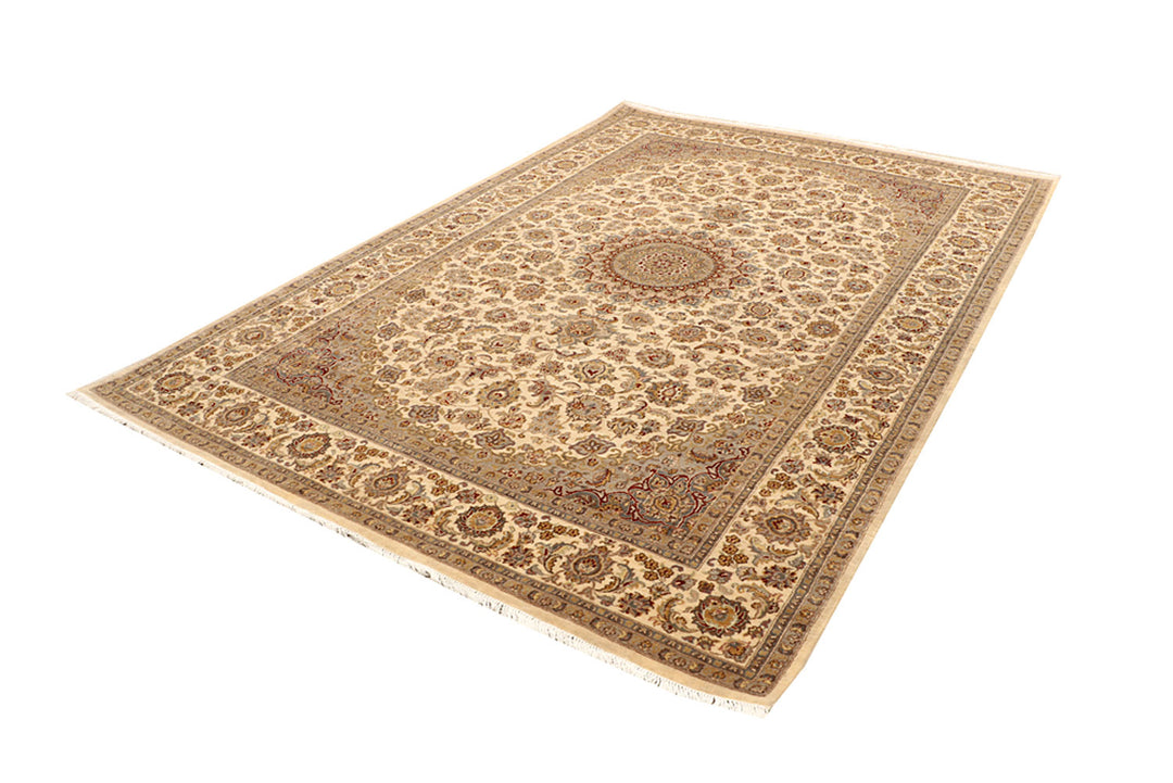 Blanched Almond Isfahan 6'  8" x 9'  9" - No. QA78943