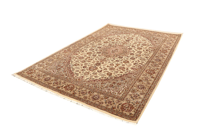 Blanched Almond Isfahan 6'  7" x 9'  9" - No. QA15567