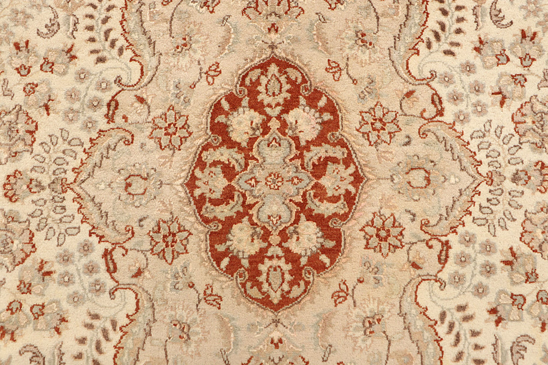 Blanched Almond Isfahan 6'  6" x 9'  6" - No. QA71703