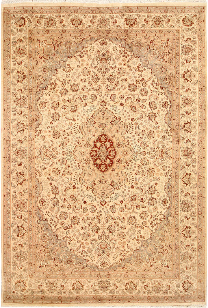 Blanched Almond Isfahan 6'  6" x 9'  6" - No. QA71703