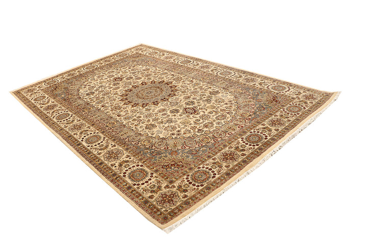 Blanched Almond Isfahan 6'  5" x 9'  8" - No. QA58643