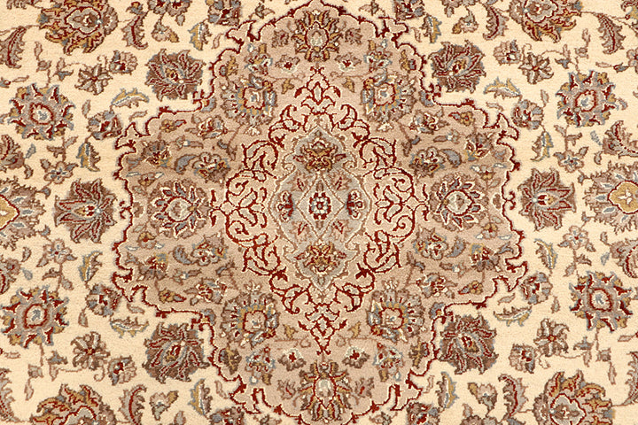 Blanched Almond Isfahan 6'  7" x 9'  10" - No. QA55533