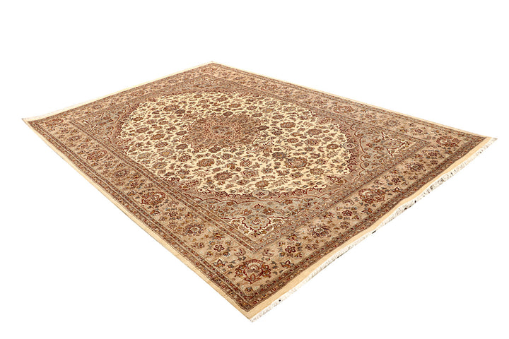 Blanched Almond Isfahan 6'  7" x 9'  10" - No. QA55533