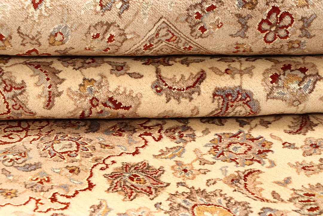 Blanched Almond Isfahan 6'  7" x 9'  10" - No. QA43481